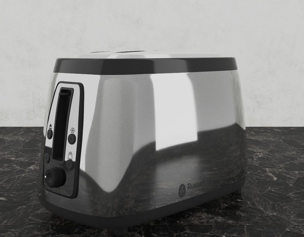 Russell Hobbs heritage toaster 3D model_6