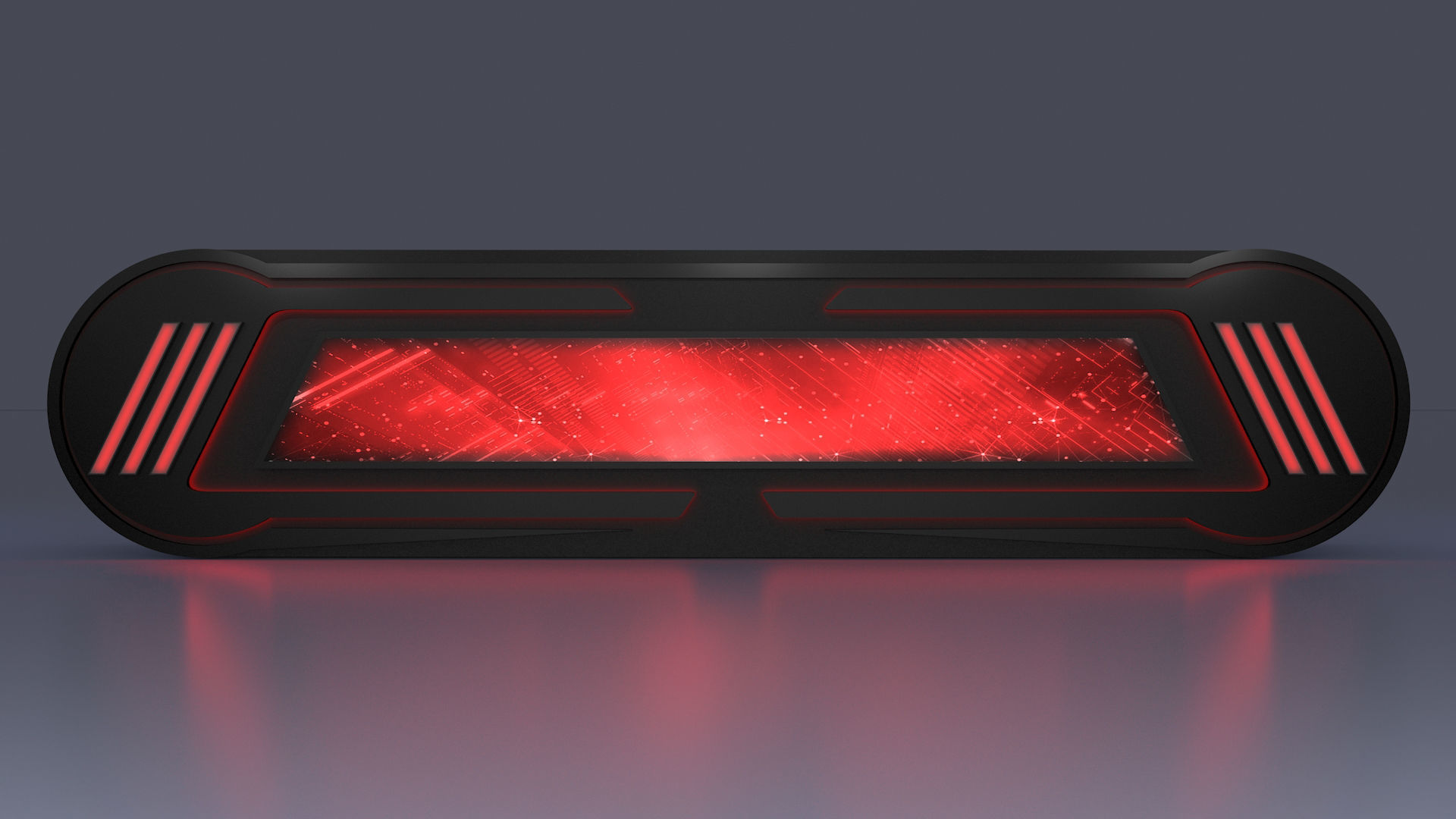 Gaming table 3D model_2