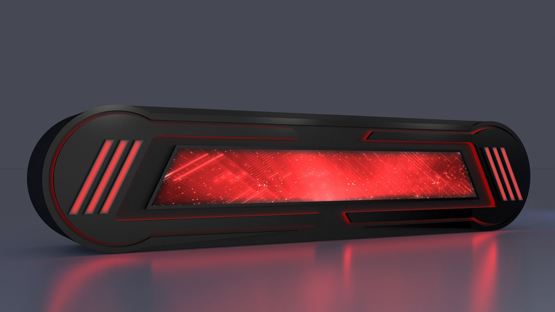 Gaming table 3D model_3