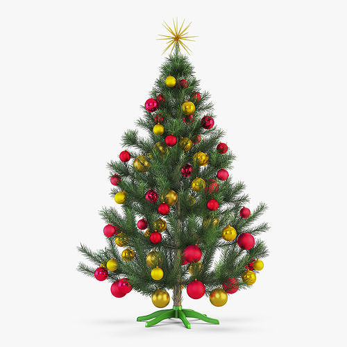 Christmas Tree 150cm v 2 3D model