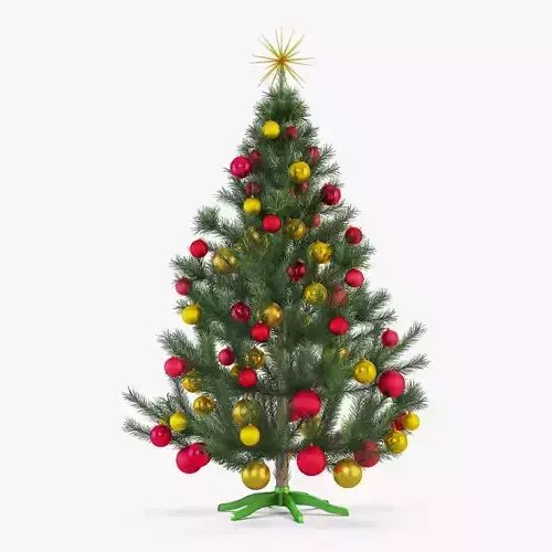 Christmas Tree 150cm v 2 3D model