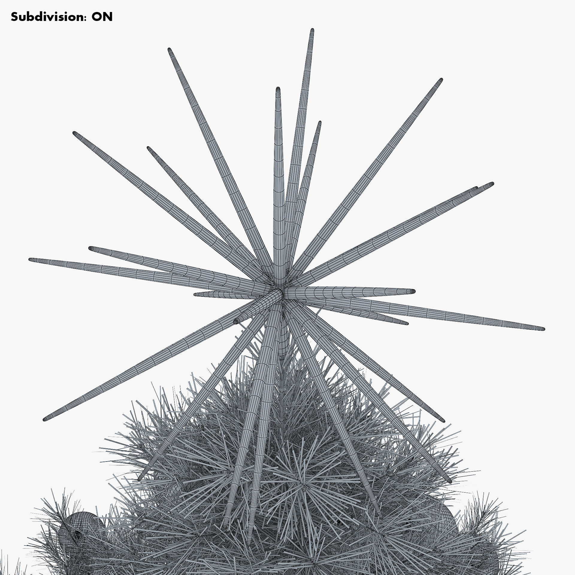 Christmas Tree 150cm v 2 3D model_23