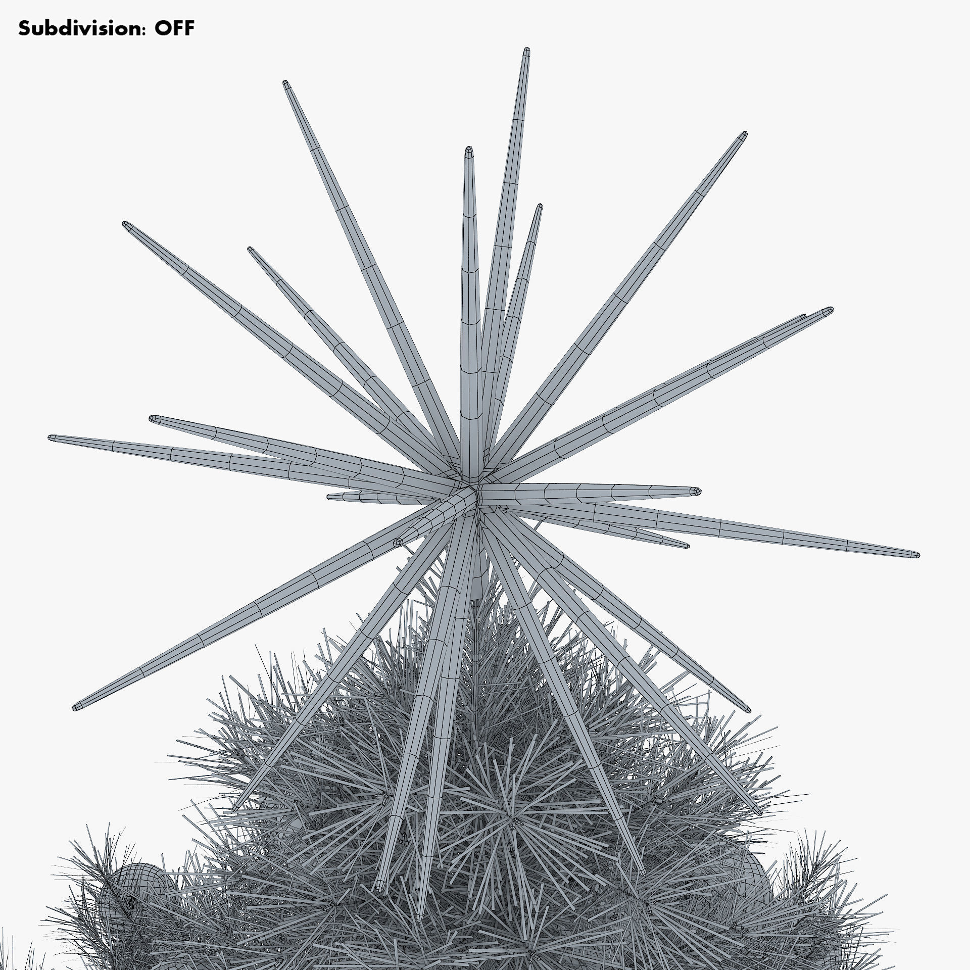Christmas Tree 150cm v 2 3D model_24