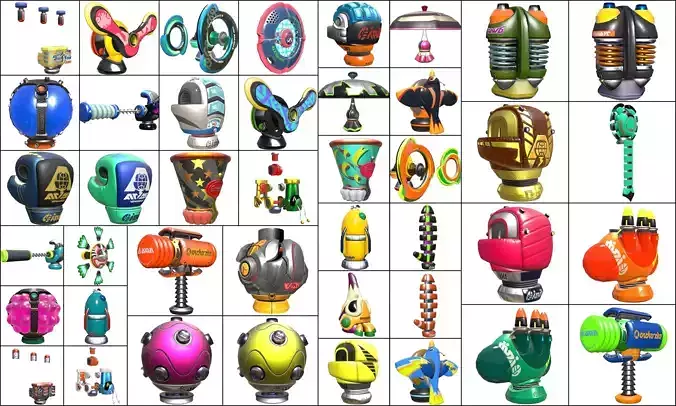 Cartoon - Objects Low-poly 3D model