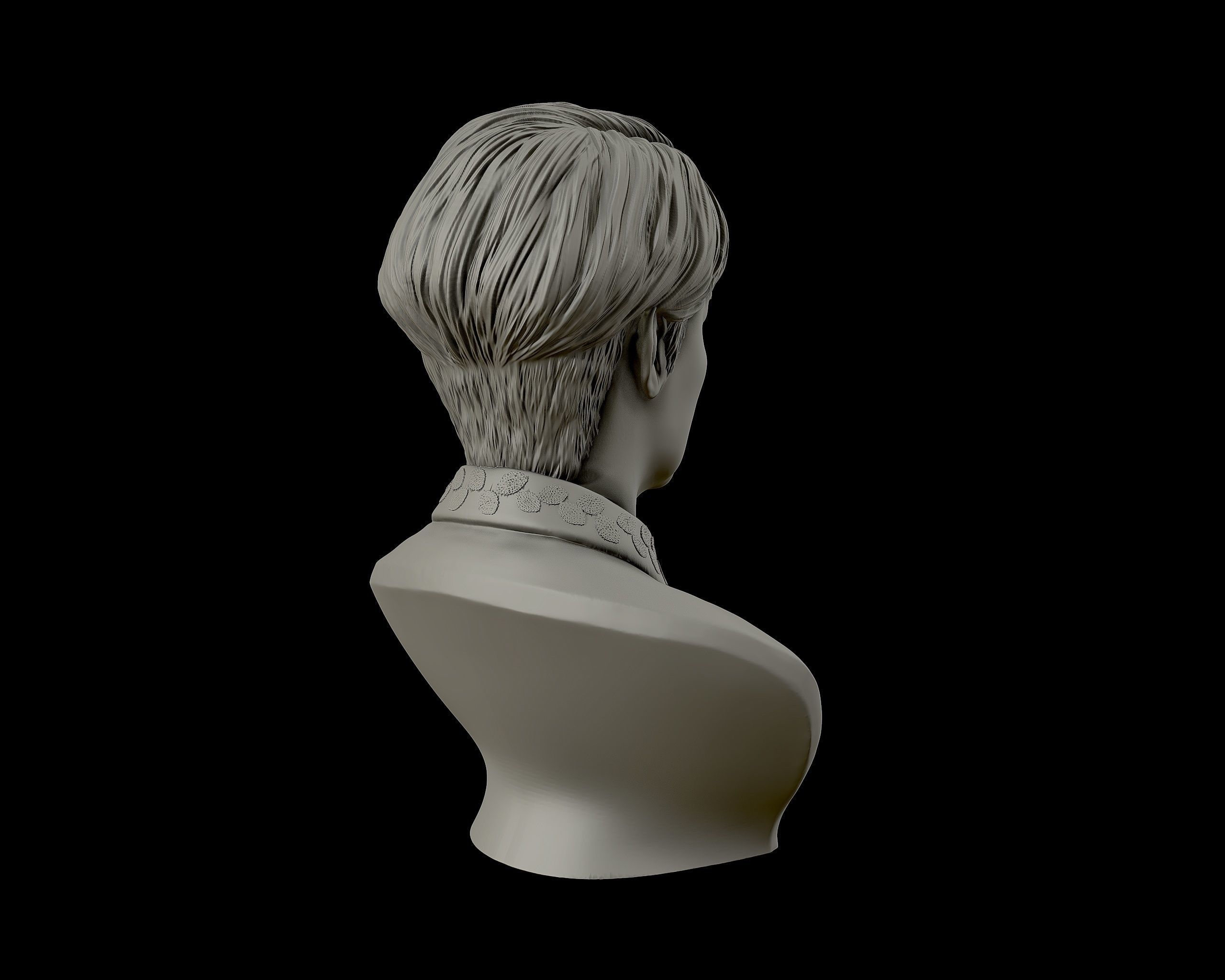 Lee Min Ho 3D portrait model 3D print model_20