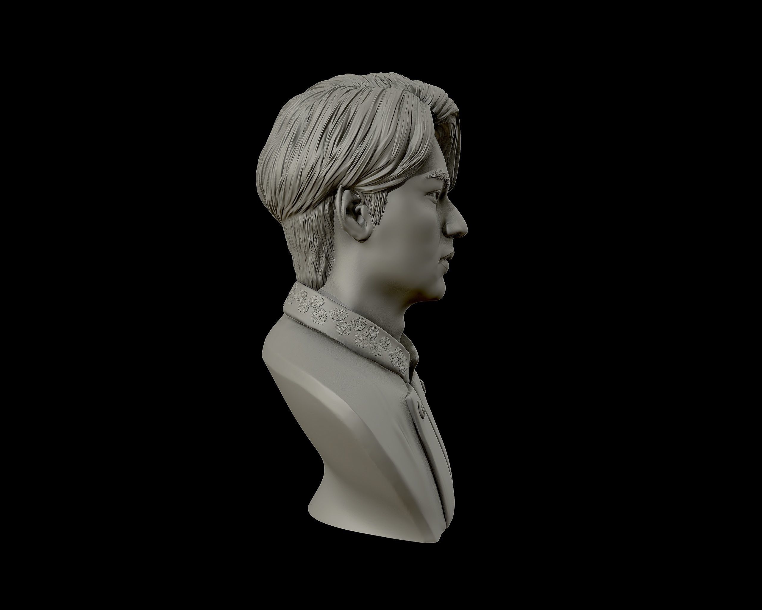 Lee Min Ho 3D portrait model 3D print model_21