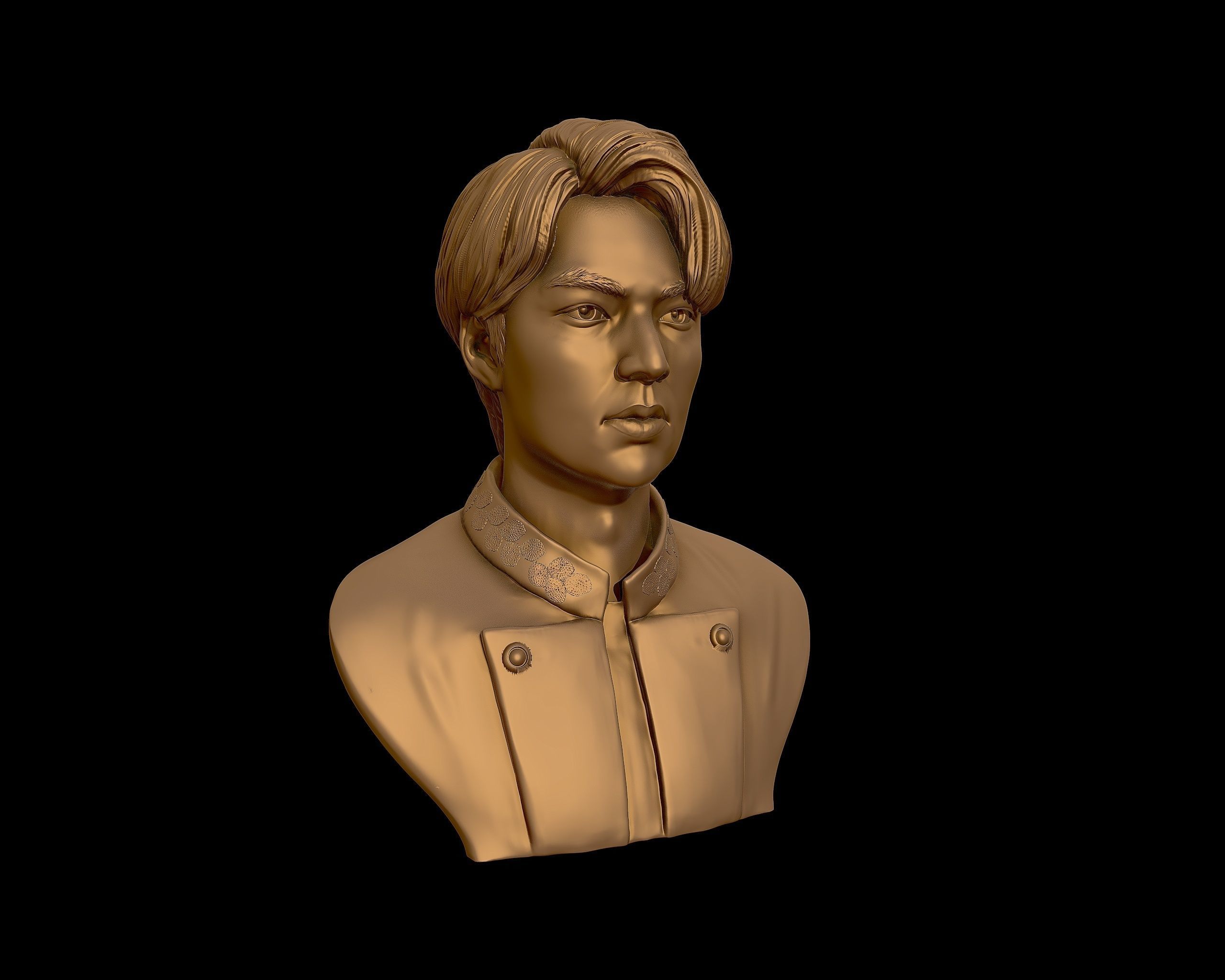 Lee Min Ho 3D portrait model 3D print model_33