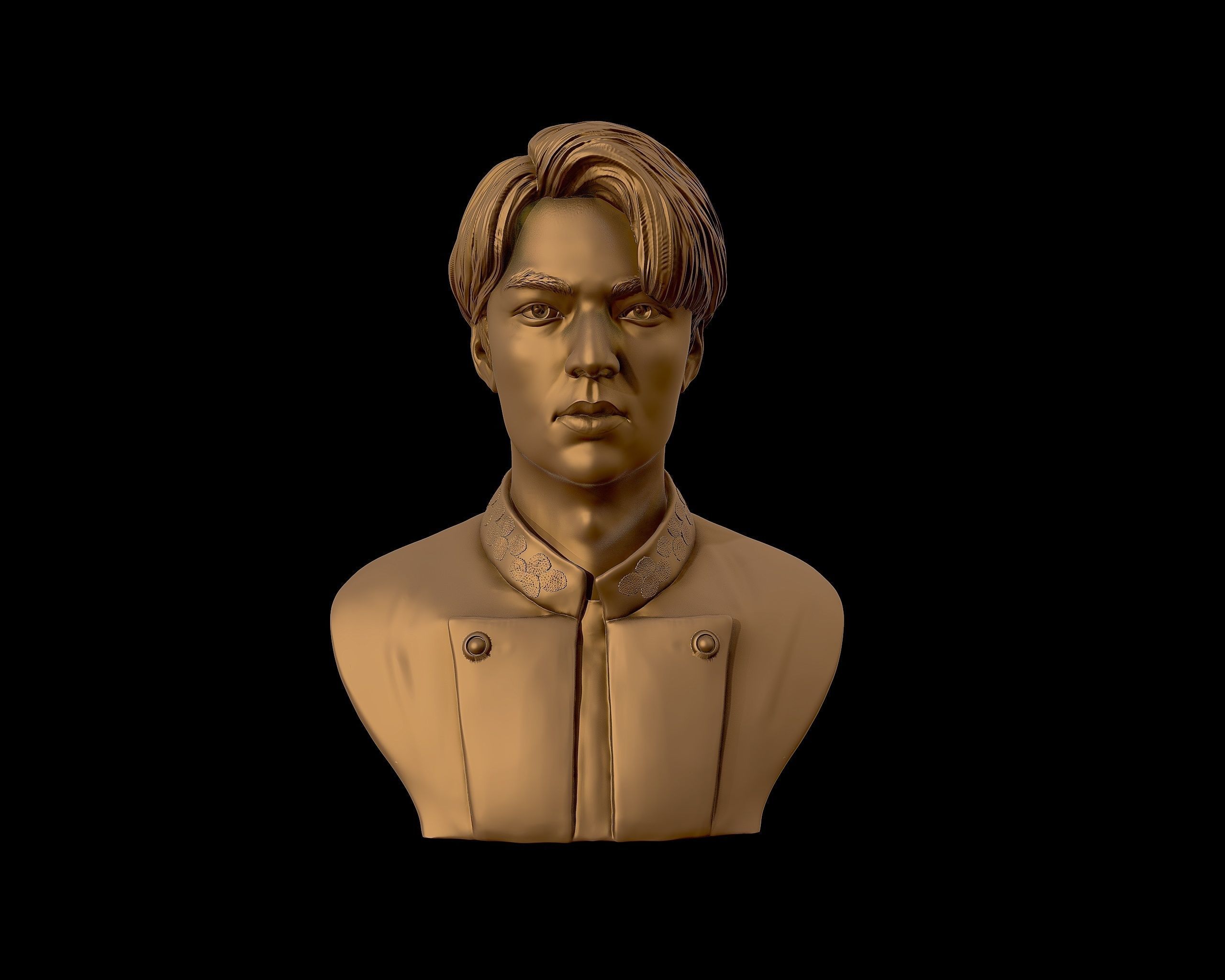 Lee Min Ho 3D portrait model 3D print model_25