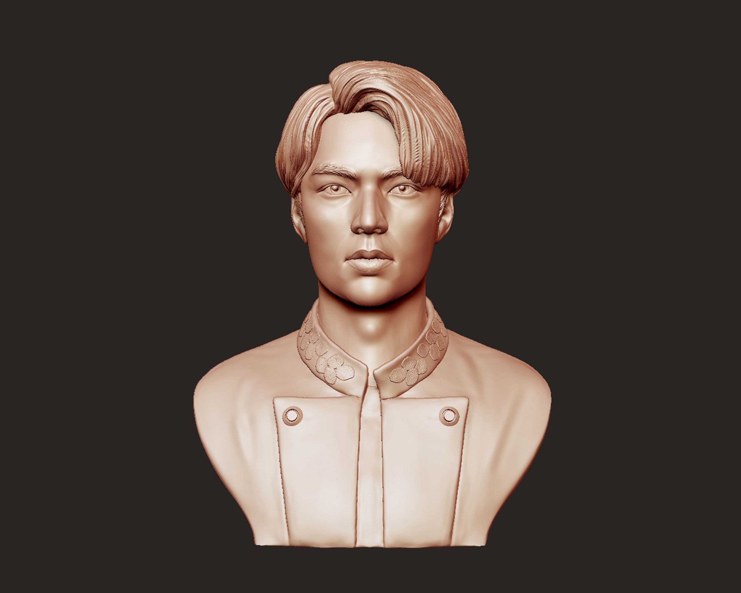 Lee Min Ho 3D portrait model 3D print model_7