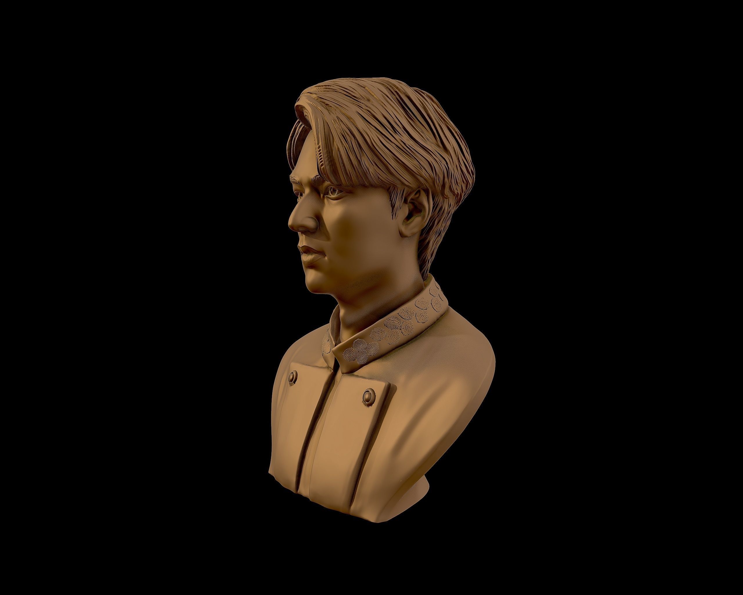 Lee Min Ho 3D portrait model 3D print model_28