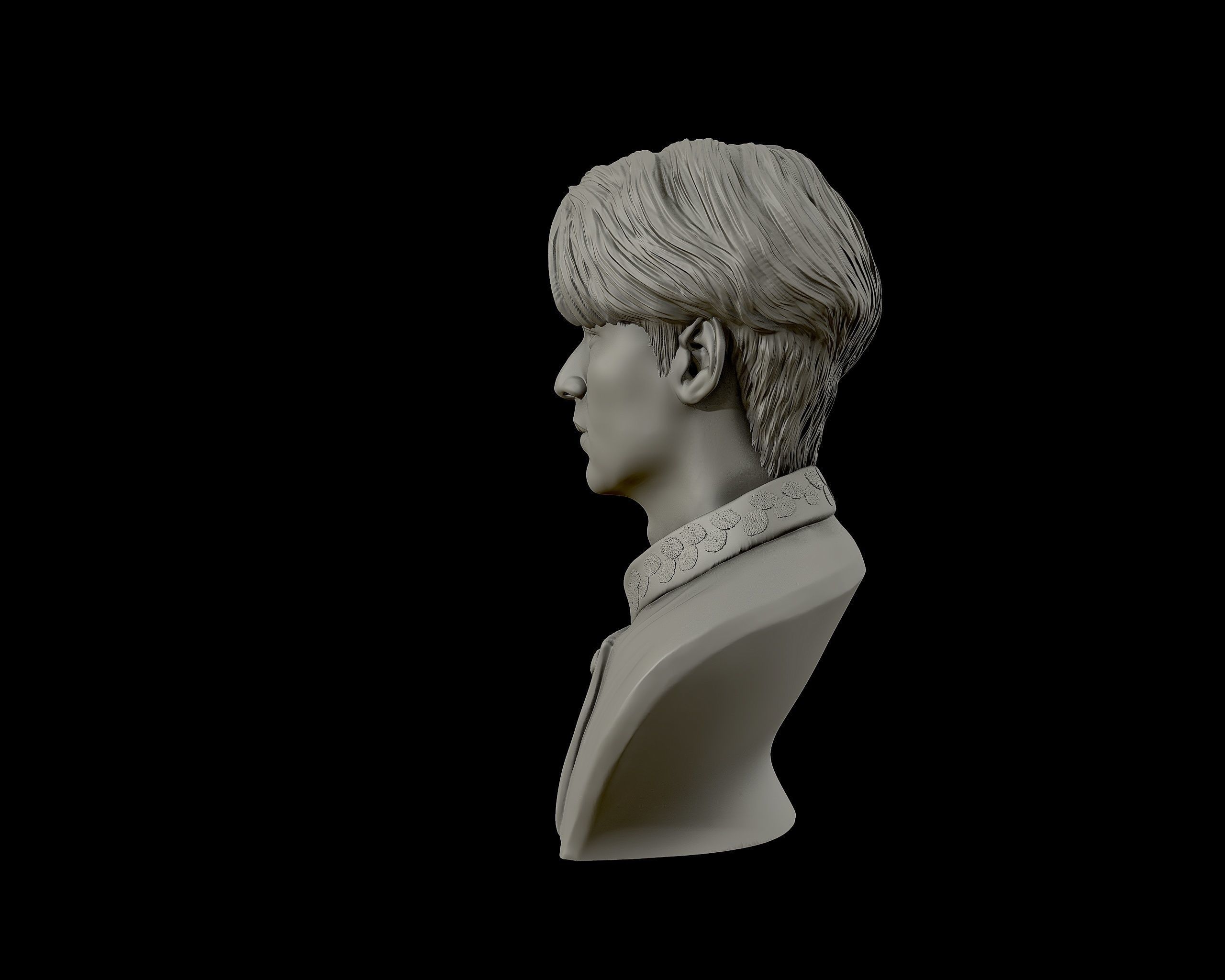 Lee Min Ho 3D portrait model 3D print model_18