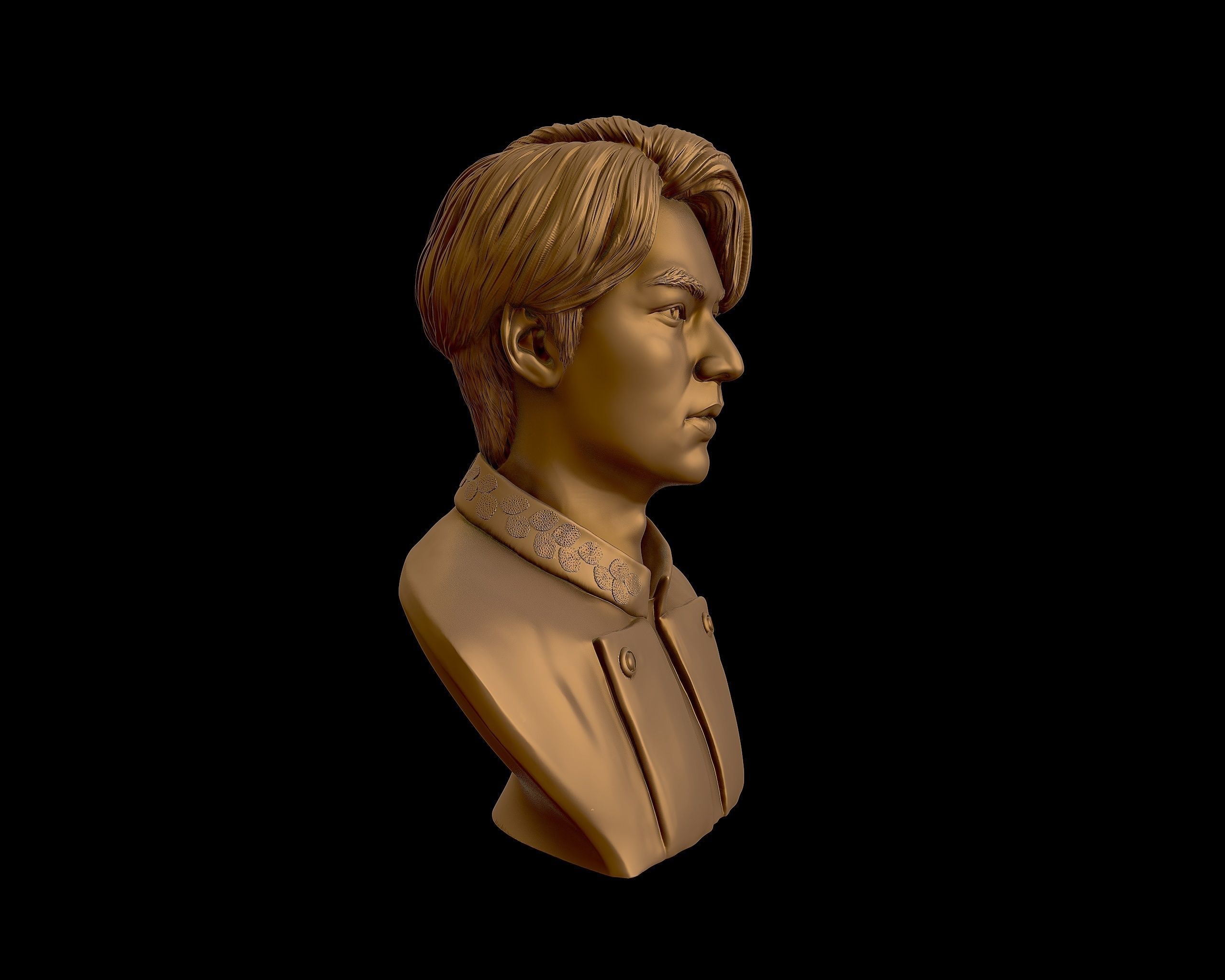 Lee Min Ho 3D portrait model 3D print model_31