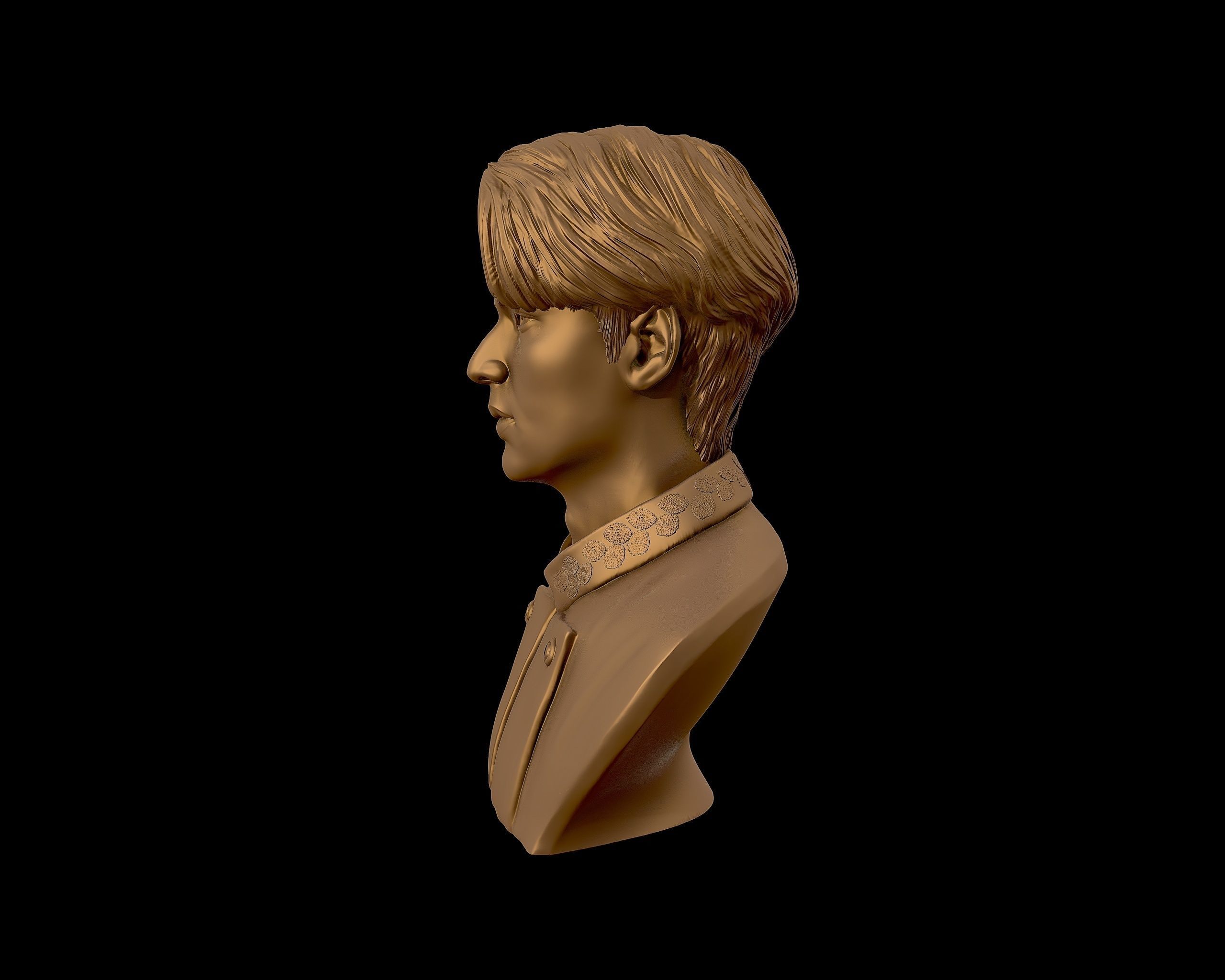 Lee Min Ho 3D portrait model 3D print model_30