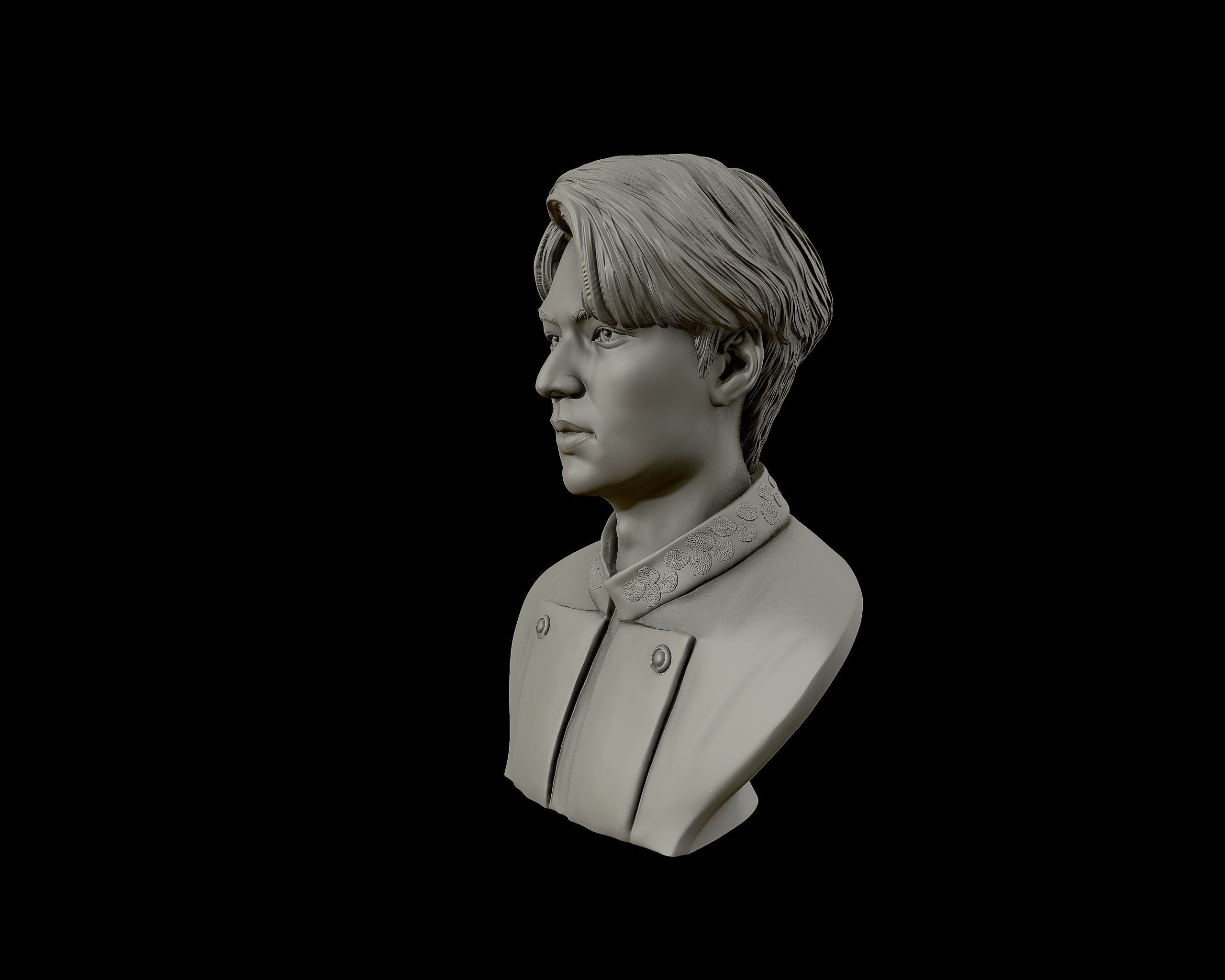 Lee Min Ho 3D portrait model 3D print model_16