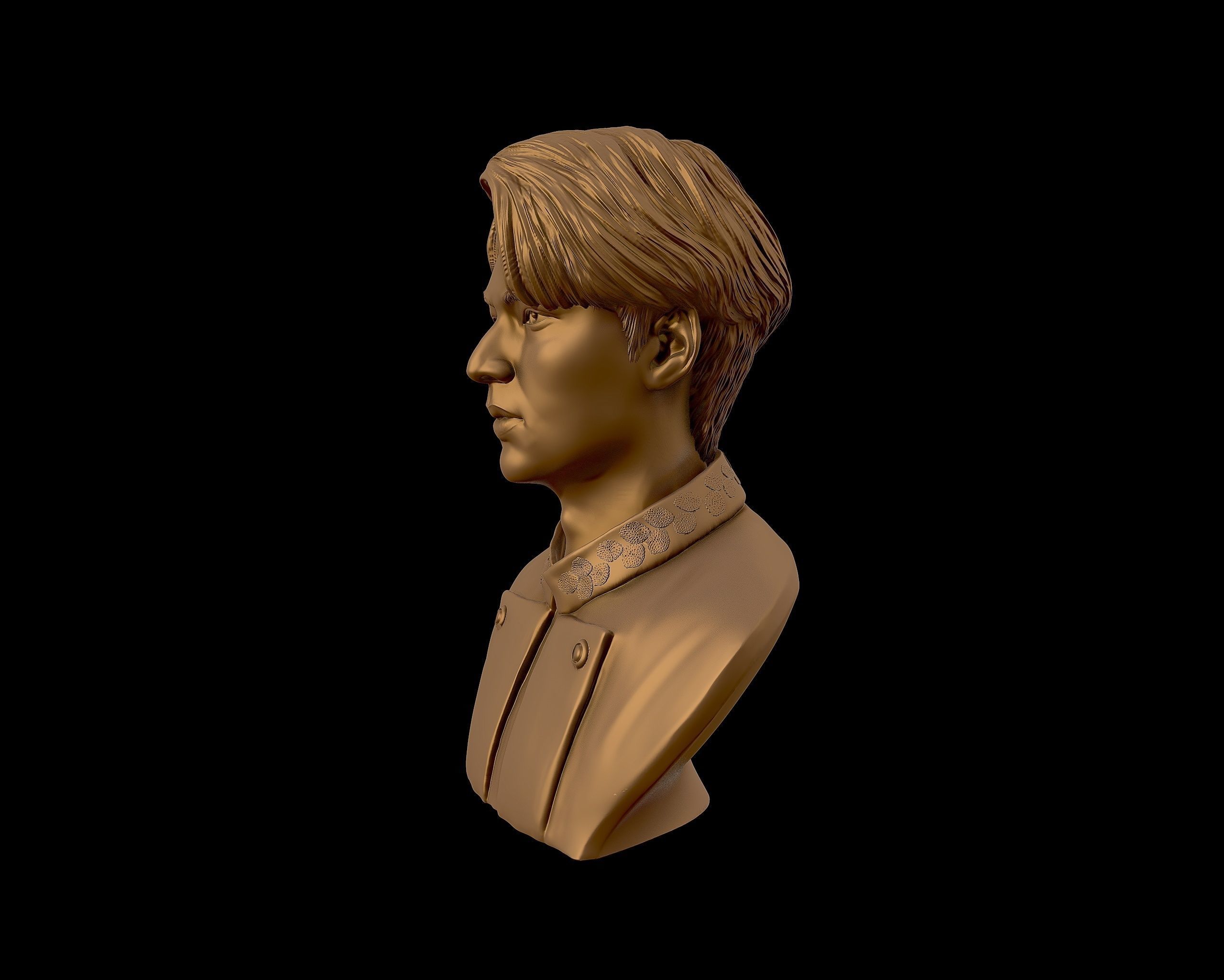 Lee Min Ho 3D portrait model 3D print model_29