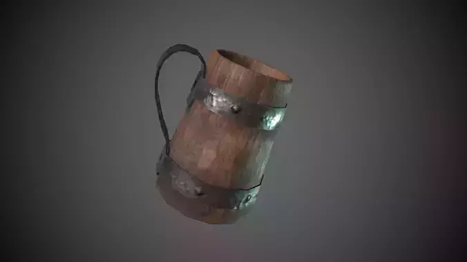 Wooden Tavern Cup