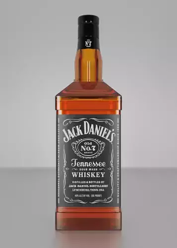 Jack Daniels Free 3D model