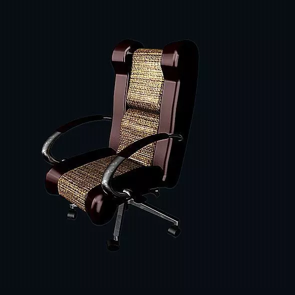 Office  Arm Chair 3D model_0