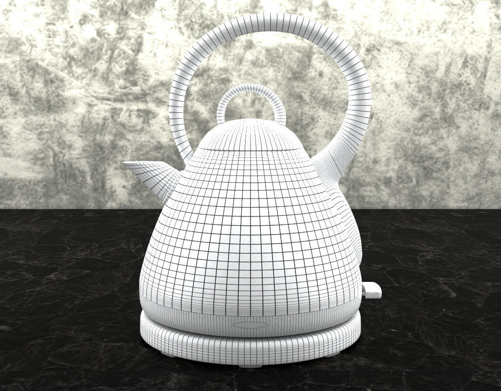 Russell Hobbs heritage kettle 3D model 3D model_8
