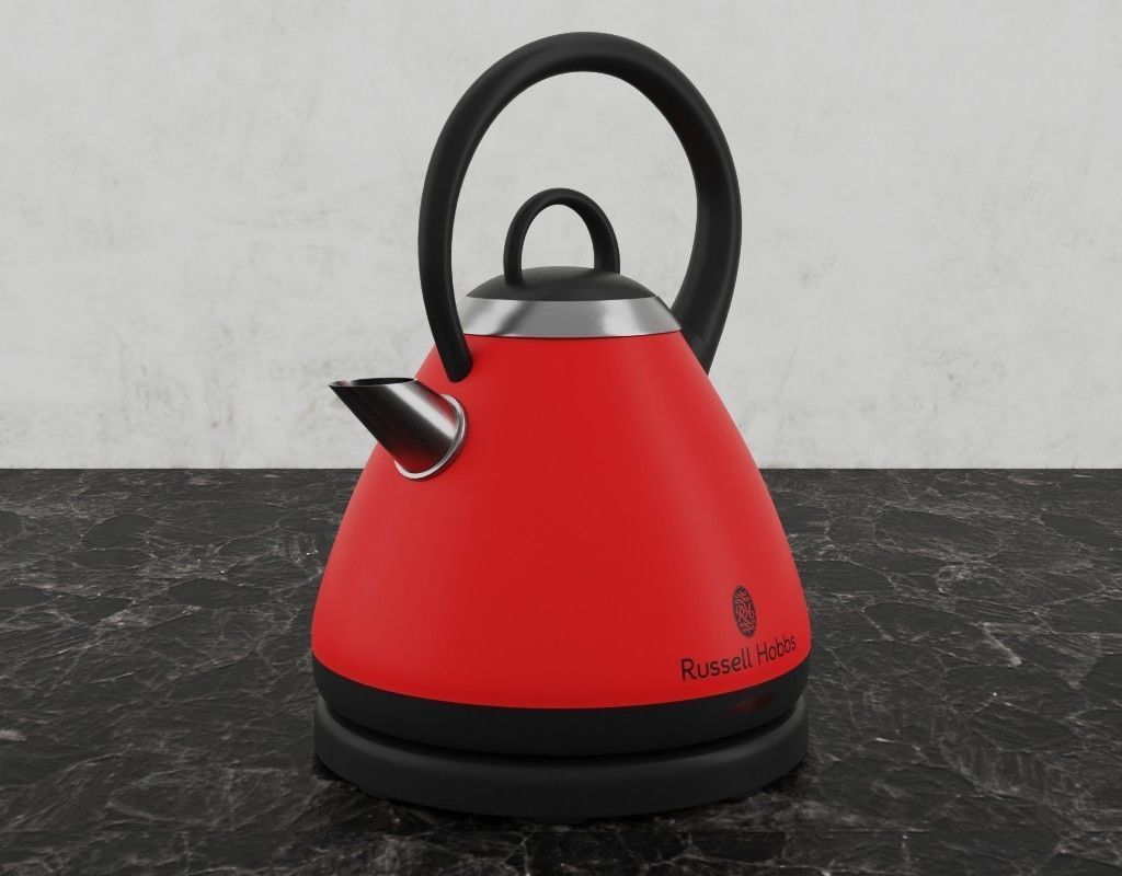 Russell Hobbs heritage kettle 3D model 3D model_3