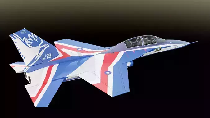 T-5 Brave Eagle Taiwan 3D model