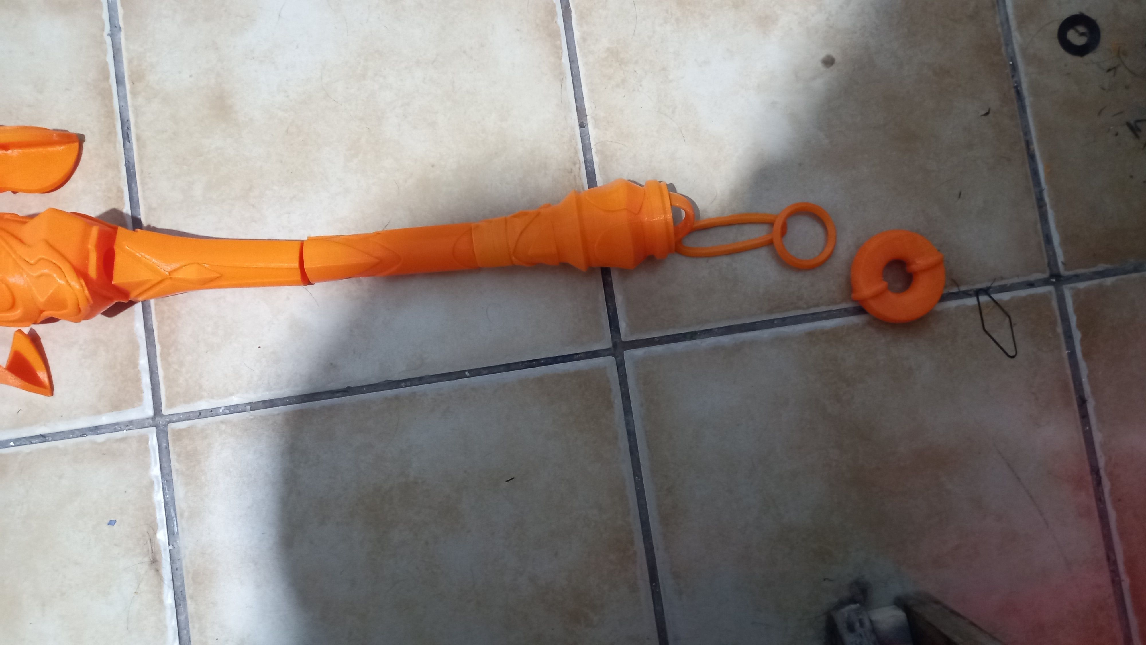 Genshin impact Blackcliff Slasher 3D print model_15