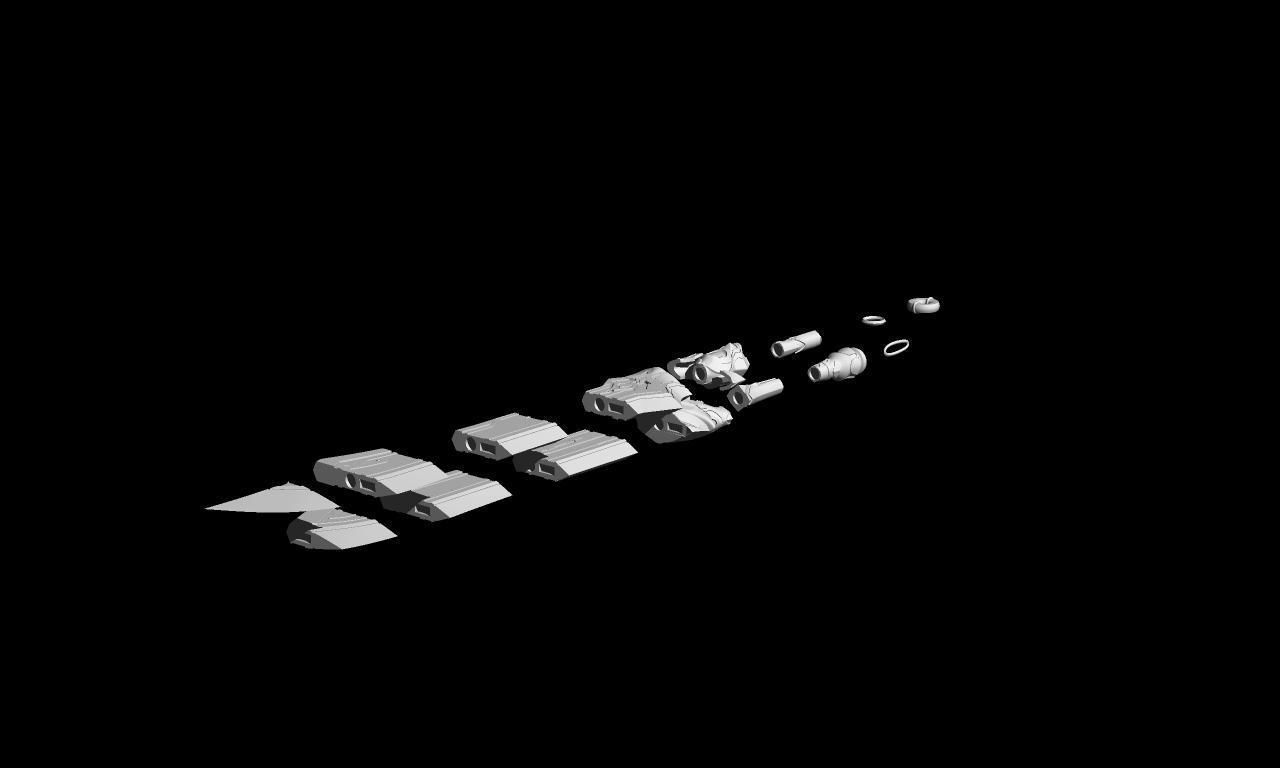 Genshin impact Blackcliff Slasher 3D print model_2