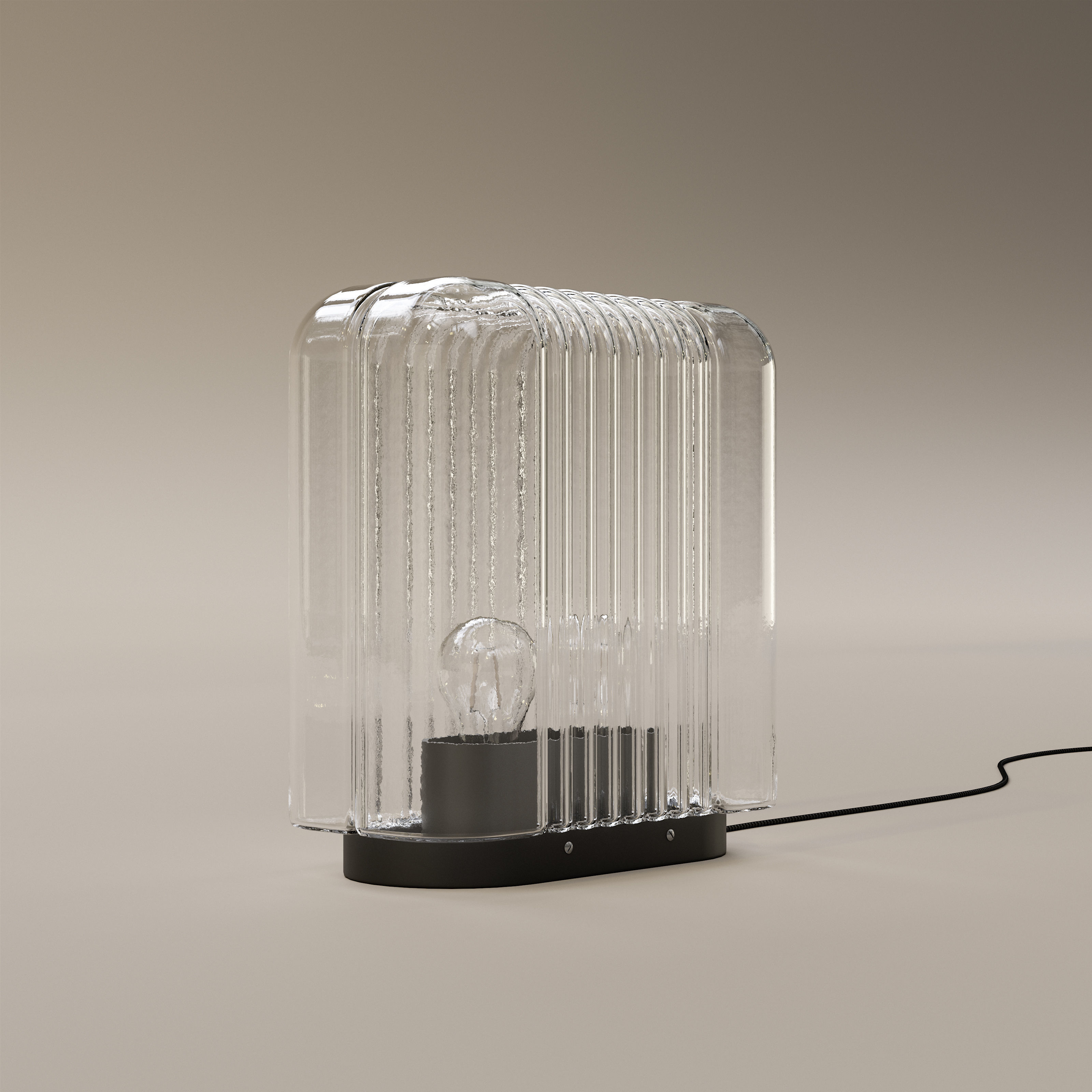 Lari Lamp by Angelo Mangiarotti 1978 3D model_1