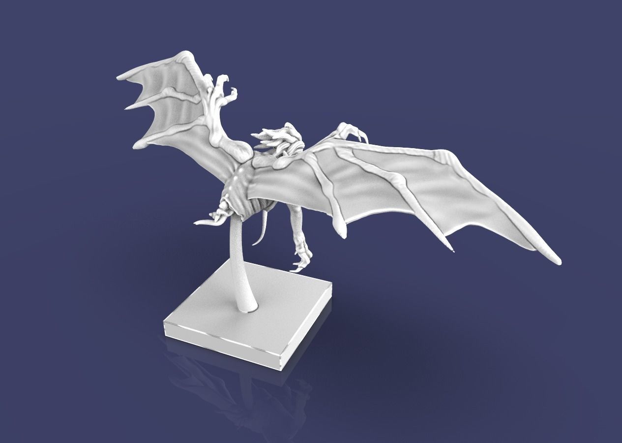 Manananggal mythical monster  3D print model_1