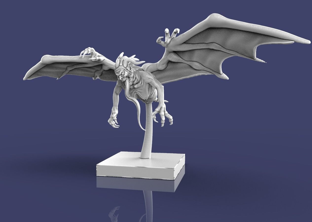 Manananggal mythical monster  3D print model_5