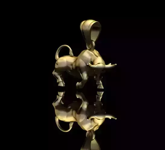 Buffalo jewelry pendant 2