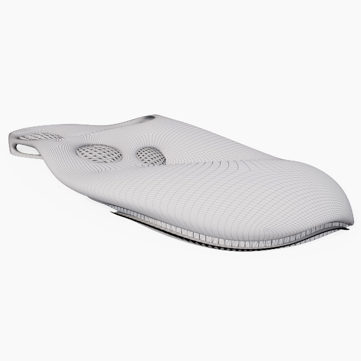 Futuristic building 25 3D model_4