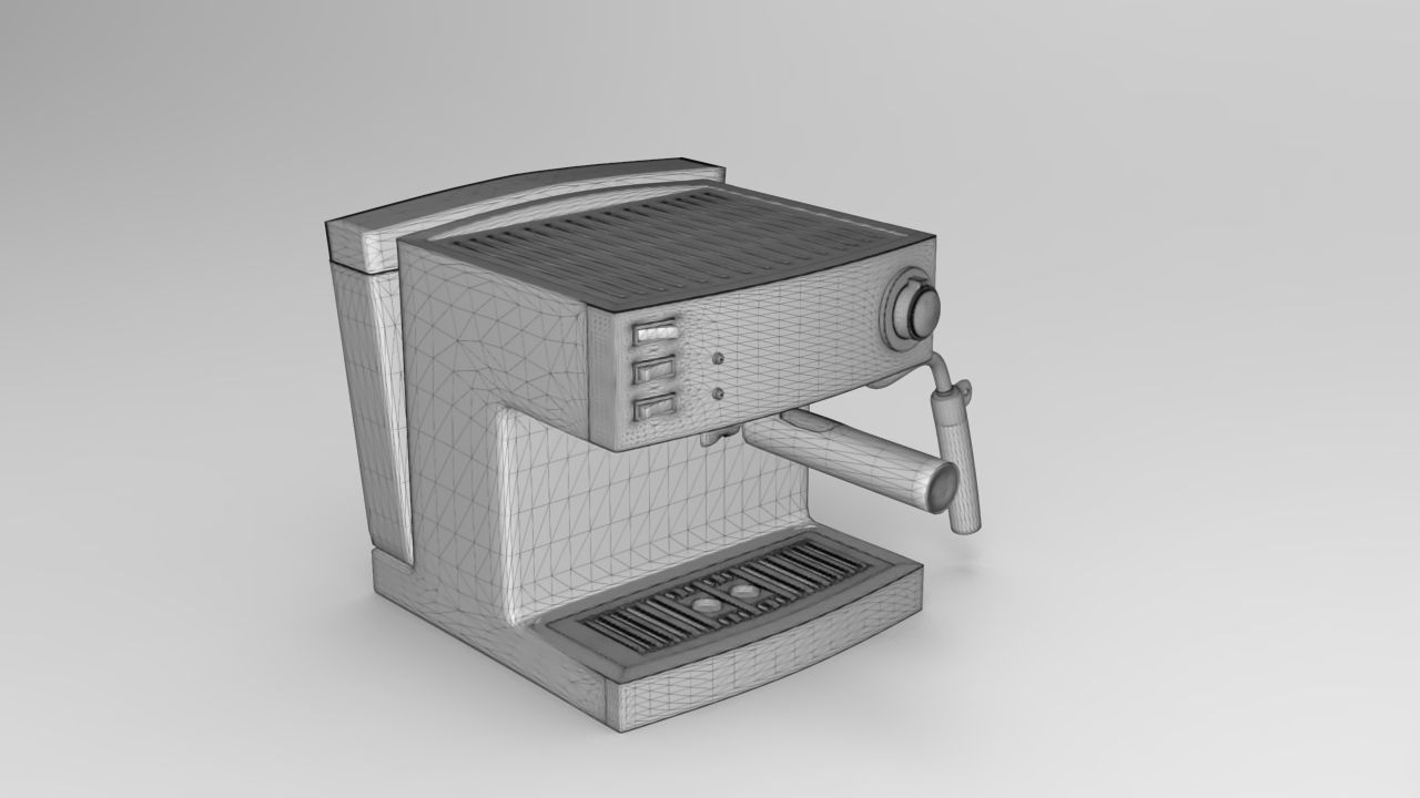 Coffee Machine 3D model_5