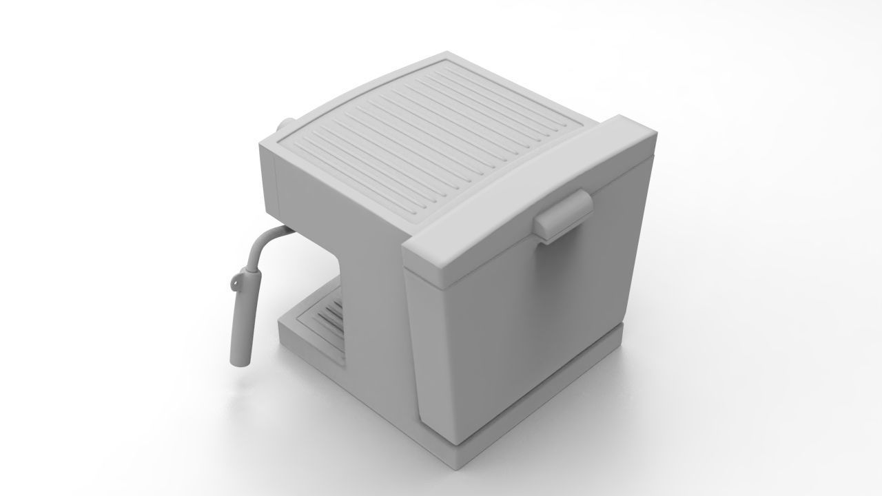 Coffee Machine 3D model_8