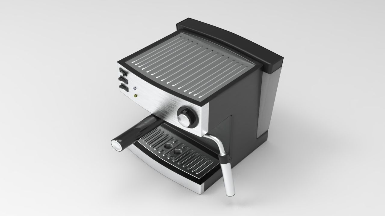 Coffee Machine 3D model_4