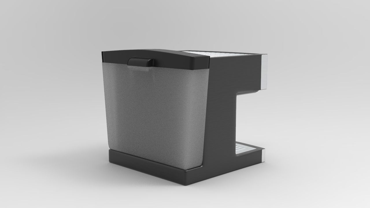 Coffee Machine 3D model_2
