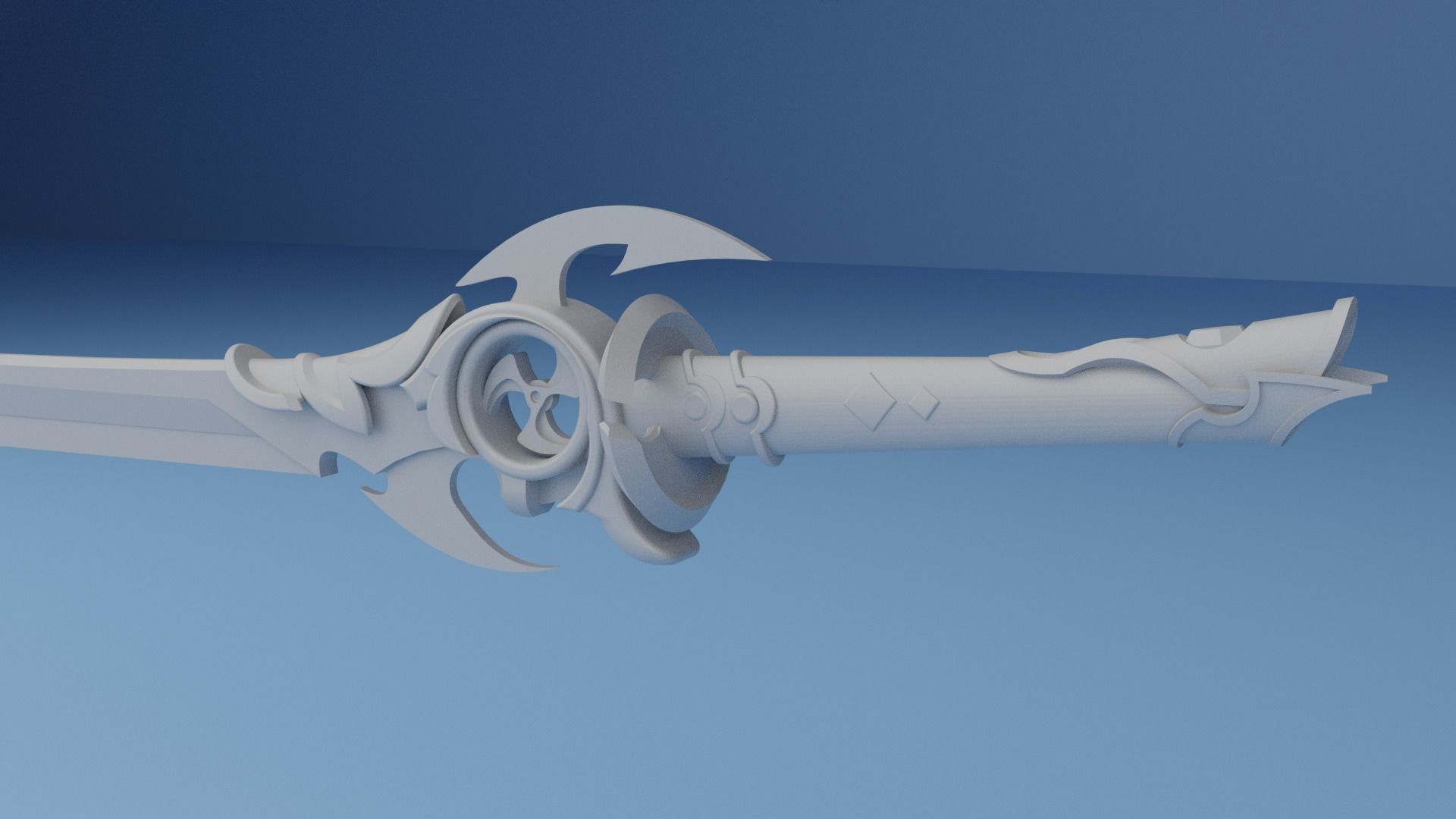 Mistsplitter Reforged LED Ready -NOT GAME EXPORT- Genshin Impact 3D print model_4