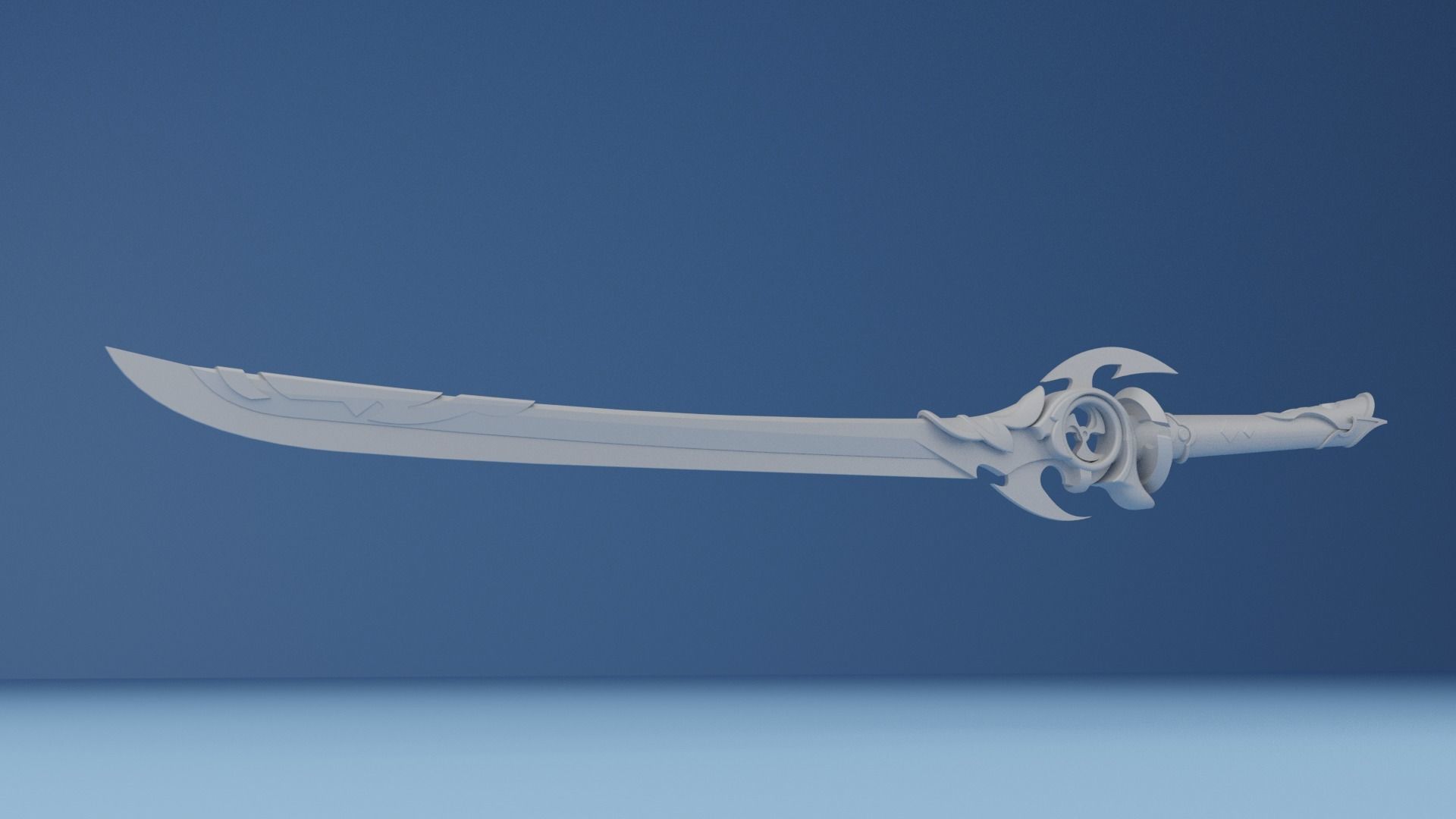 Mistsplitter Reforged LED Ready -NOT GAME EXPORT- Genshin Impact 3D print model_3