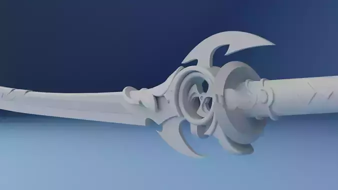 Mistsplitter Reforged LED Ready -NOT GAME EXPORT- Genshin Impact 3D print model