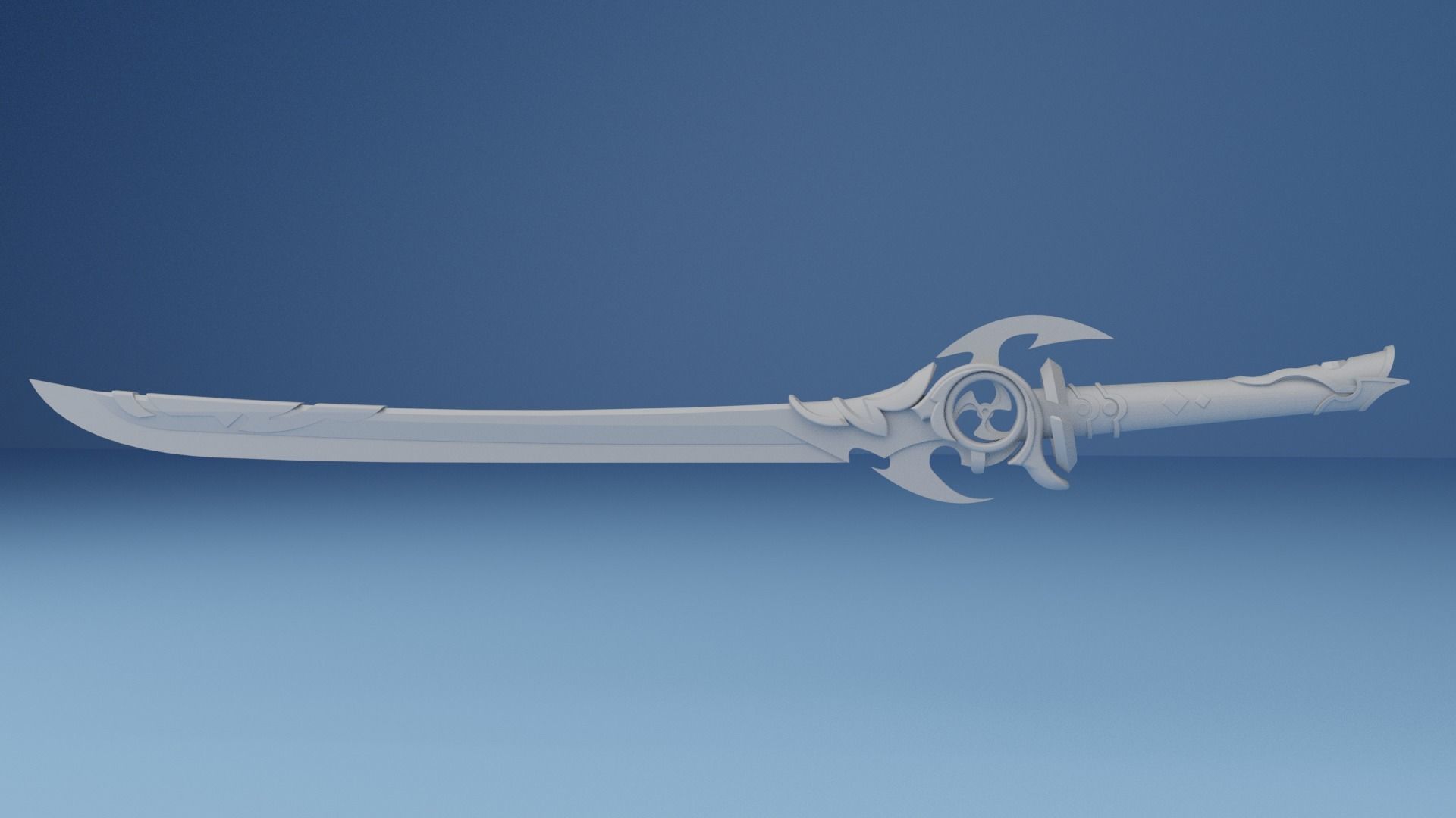 Mistsplitter Reforged LED Ready -NOT GAME EXPORT- Genshin Impact 3D print model_5