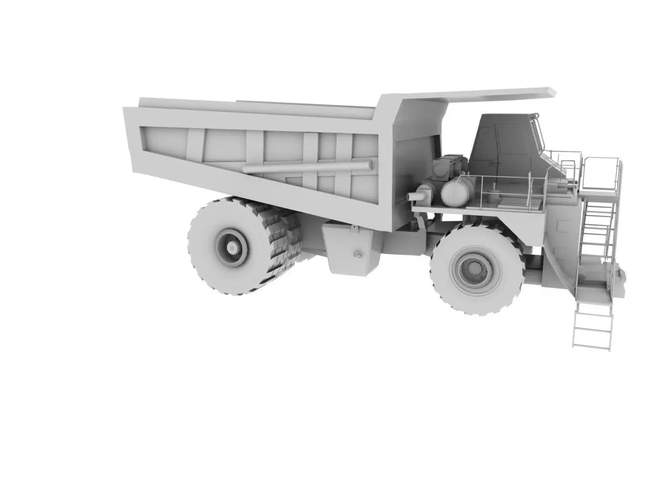 mining truck 3D model