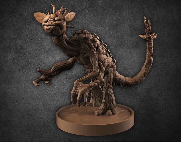 Tree Creature   3D print model