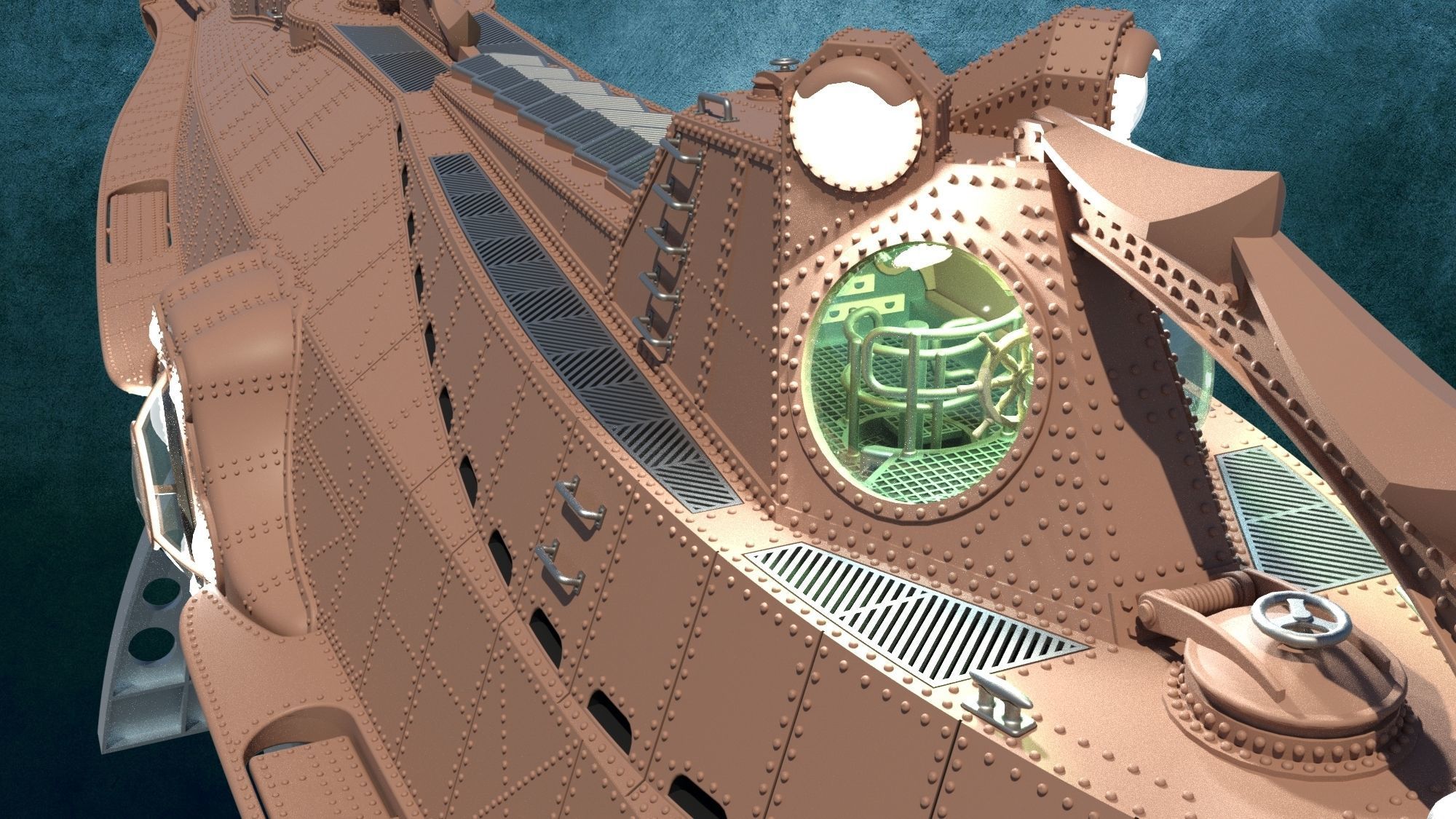 Nautilus detailed 3D print model_2
