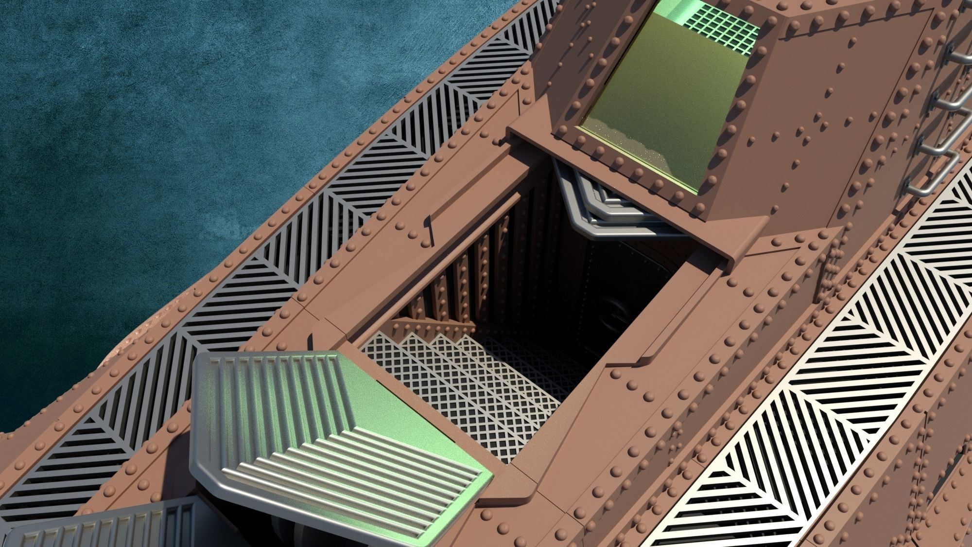 Nautilus detailed 3D print model_9