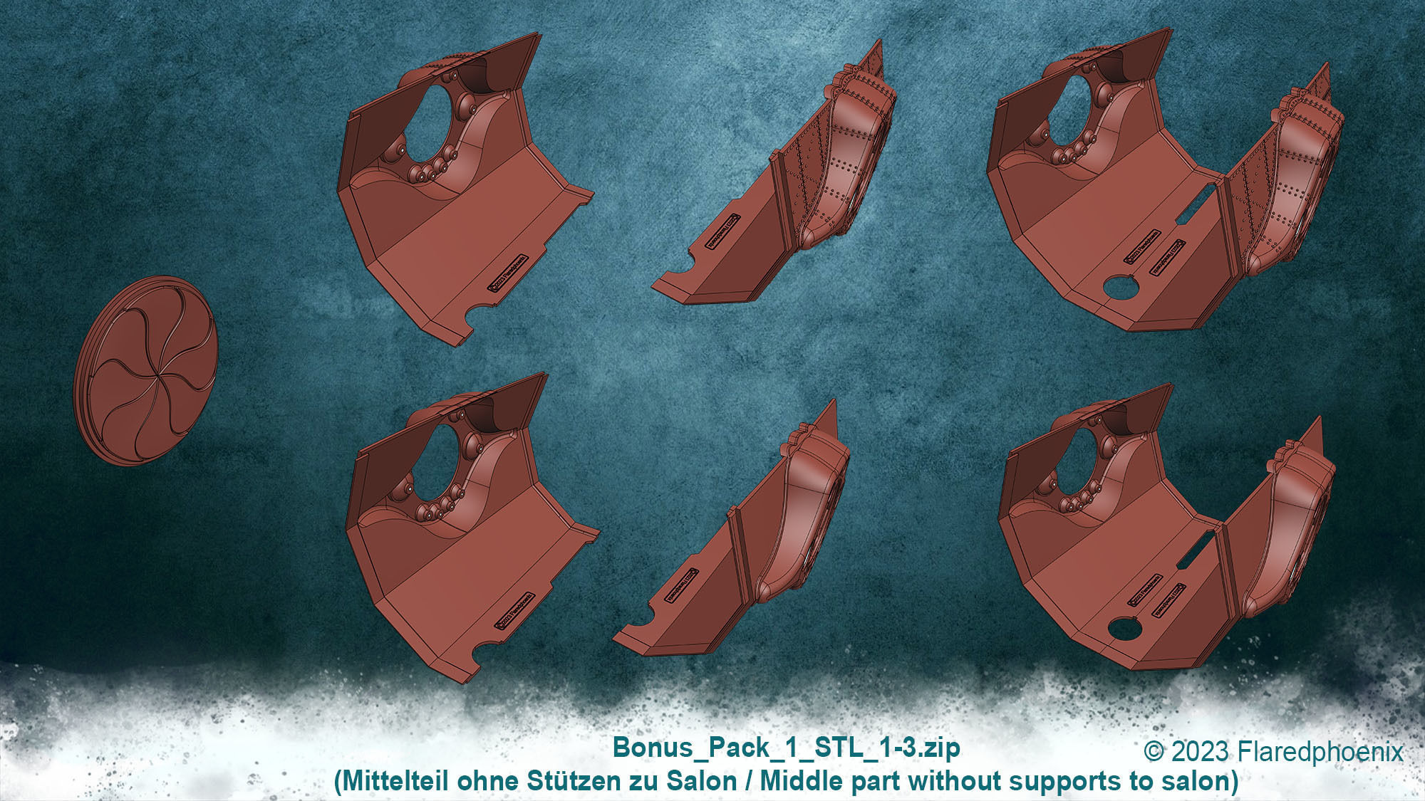 Nautilus detailed 3D print model_36