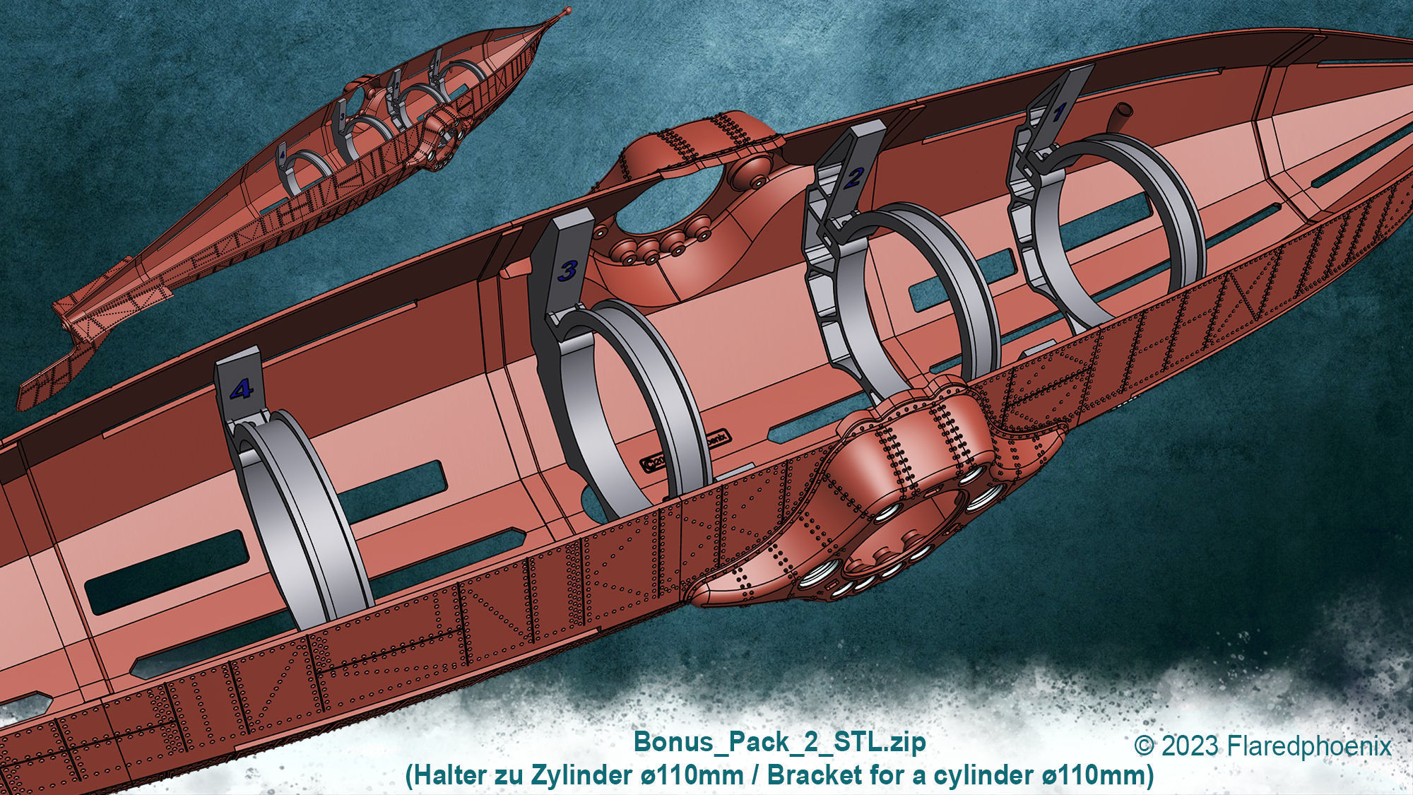 Nautilus detailed 3D print model_37