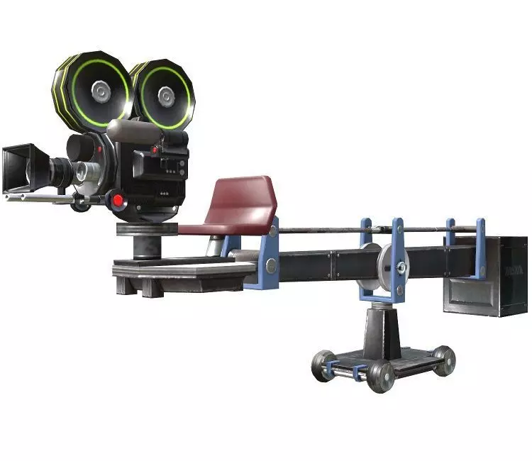 Cartoon - free object camera Free low-poly 3D model