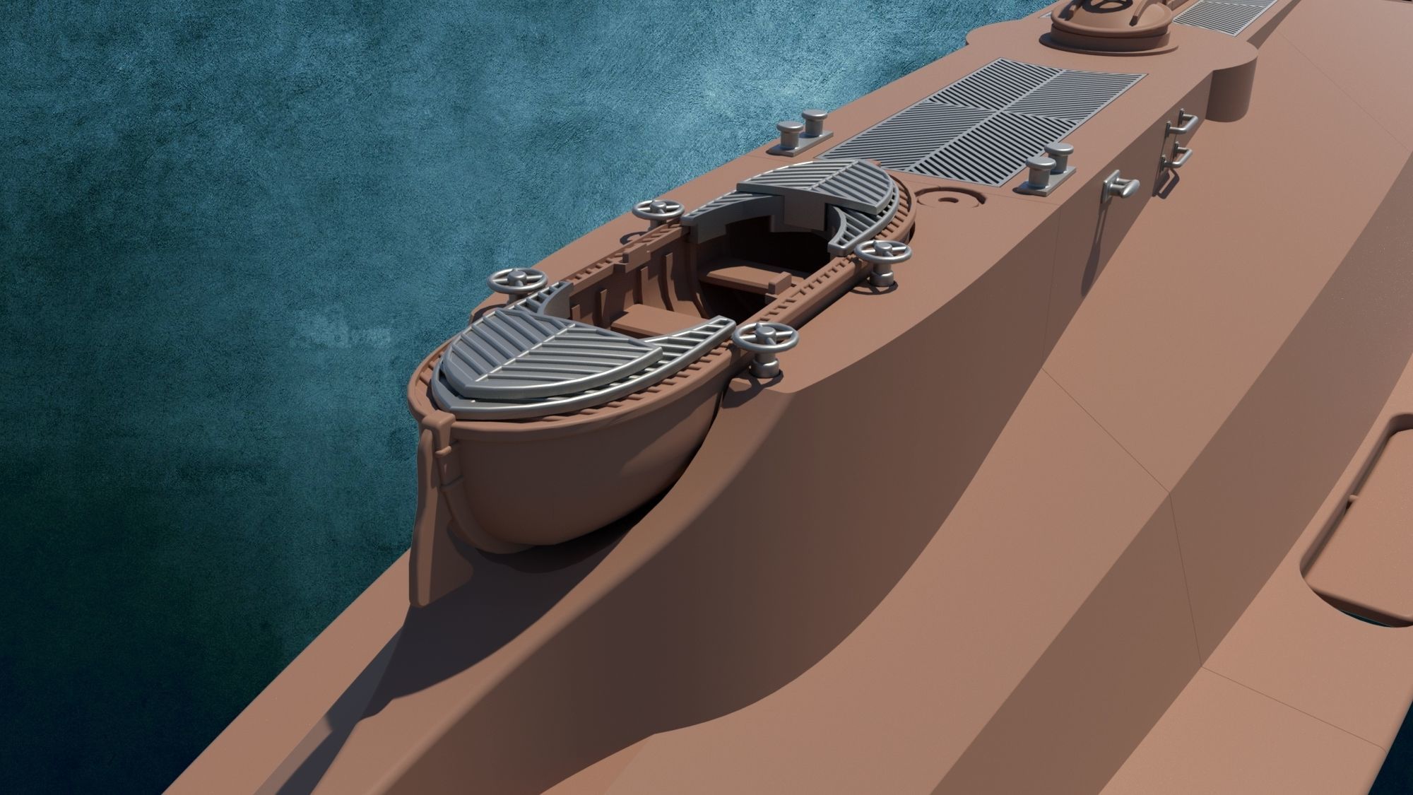 Nautilus without rivets 3D print model_6