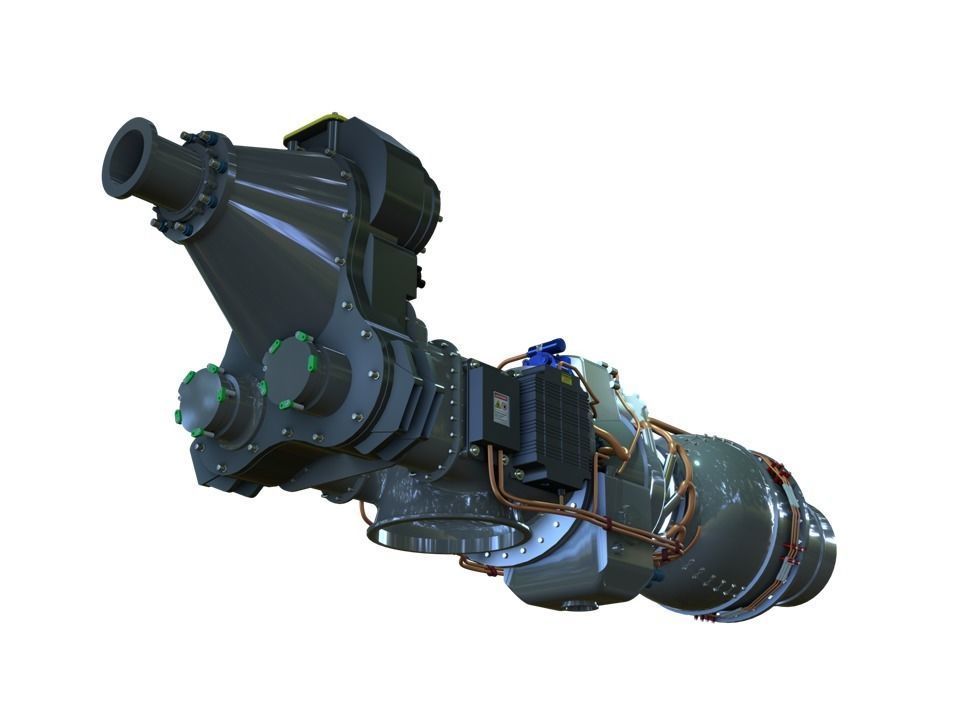 INDIAN-TURBO-PROPELLER rocket engine 3D model_2