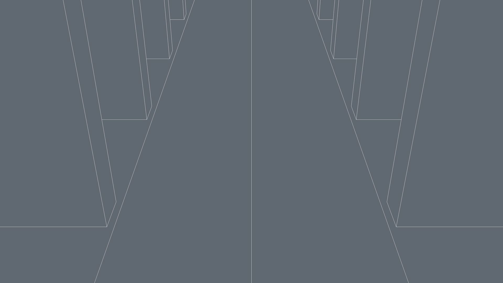 Sci Fi Tunnel Low-poly 3D model_5